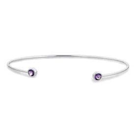 0.43CT, Amethyst Bracelet (BC163BAM)
