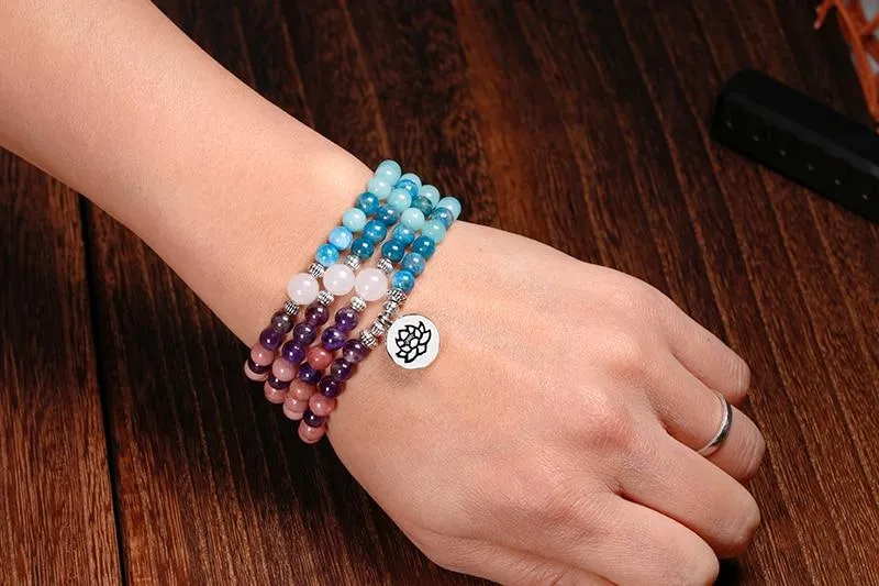 108 Spirit of Nature Beads Mala Bracelet