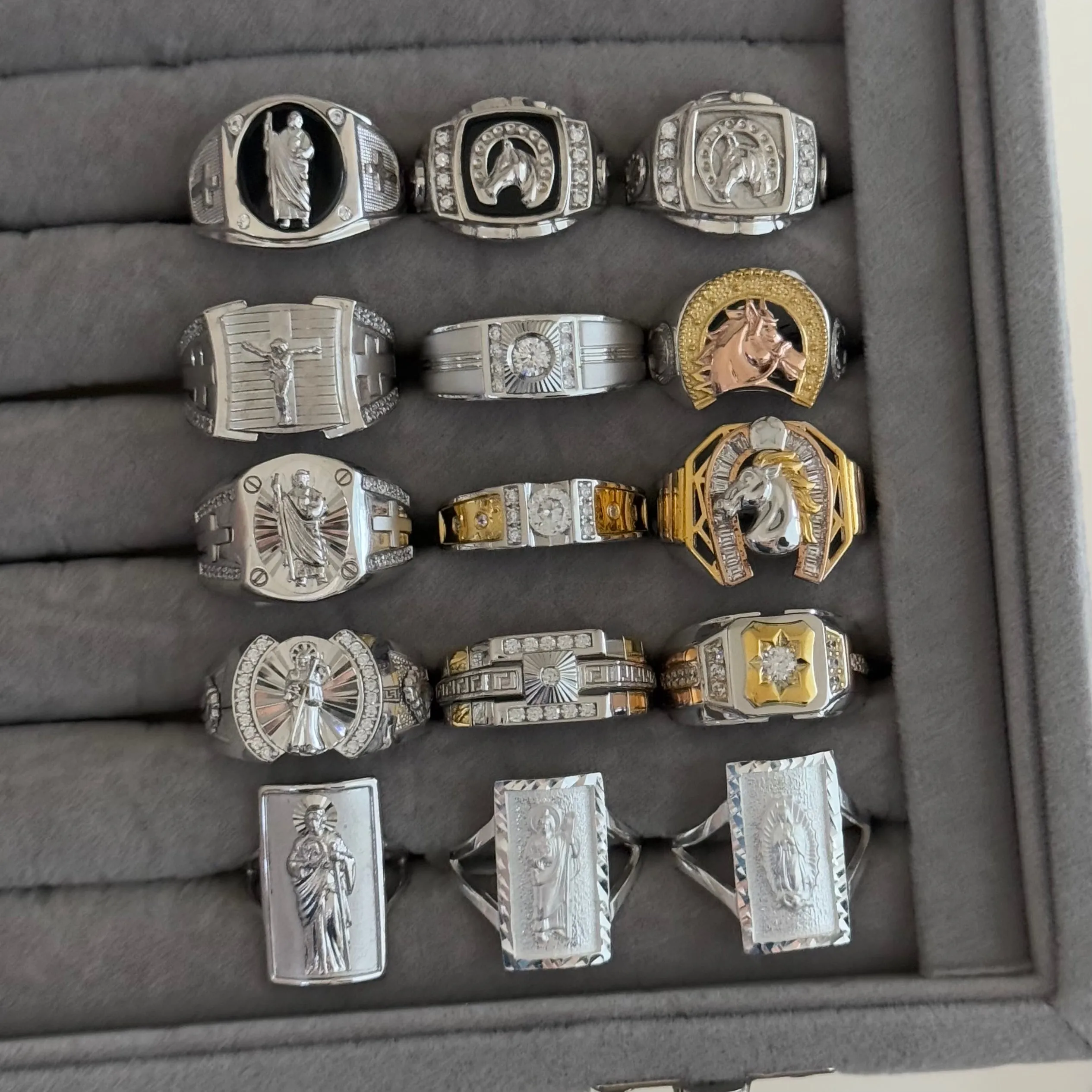 925 Fancy Silver Ring Men 02