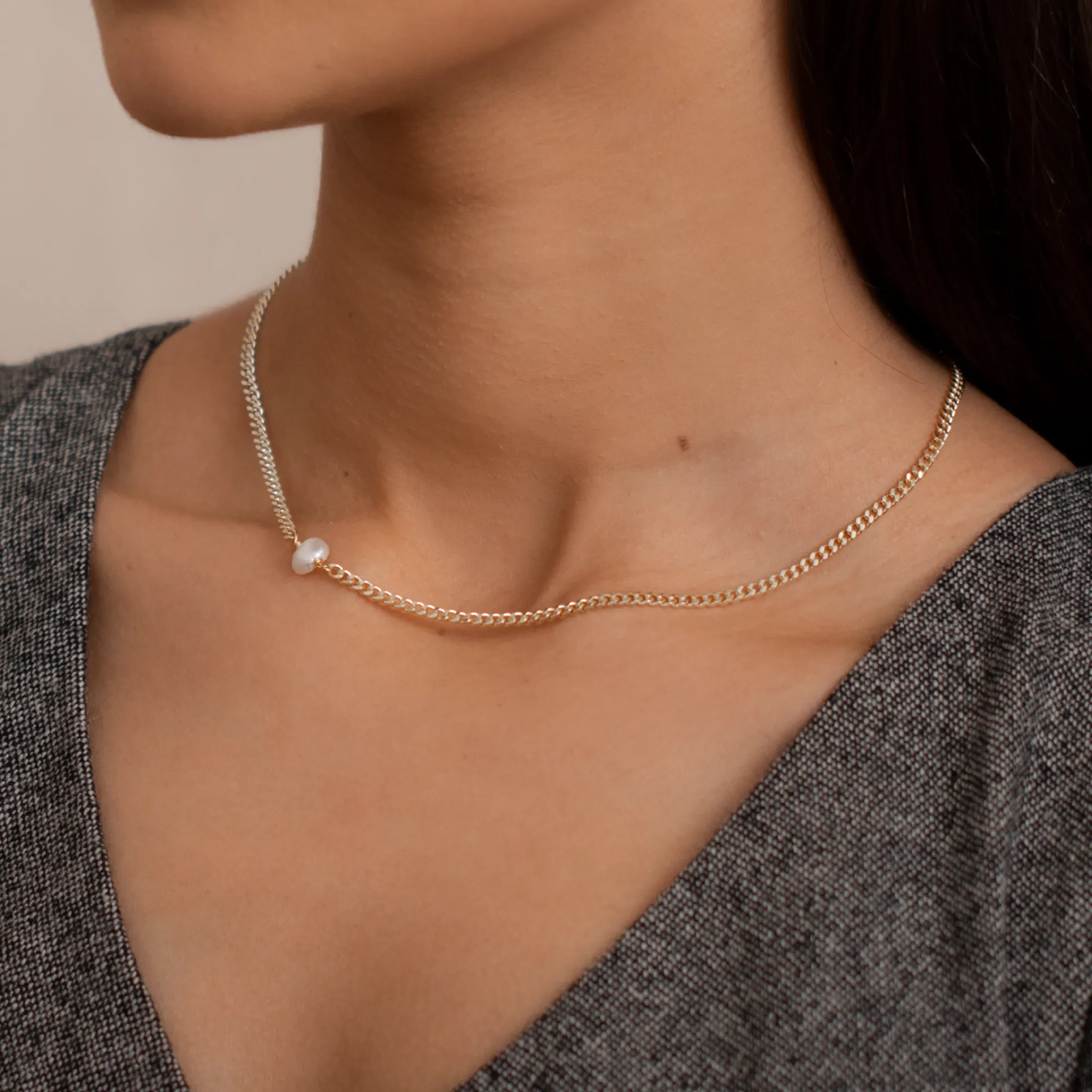 Alicia Pearl Necklace