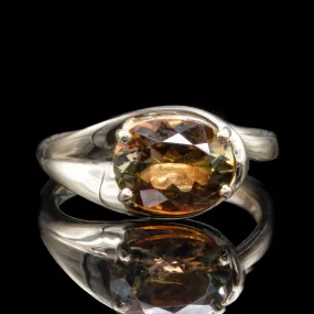 Andalusite Petal Ring In Gold