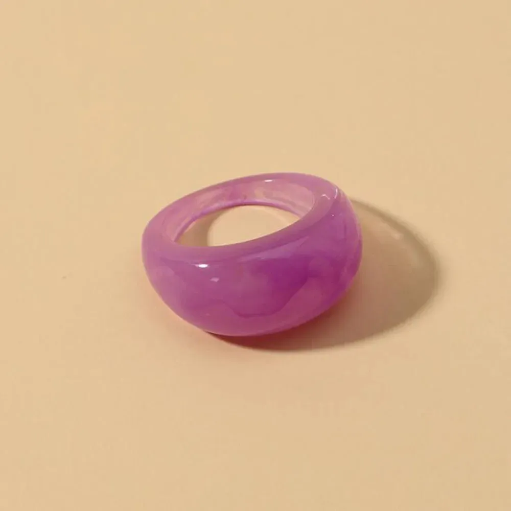 Big Round Acrylic Resin Rings.