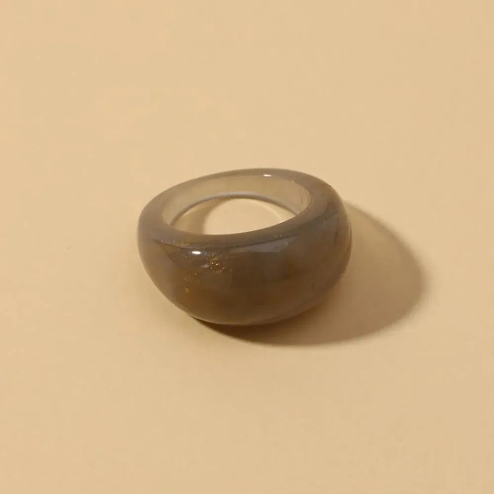 Big Round Acrylic Resin Rings.