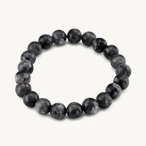 Black Labradorite Bead Beacelet