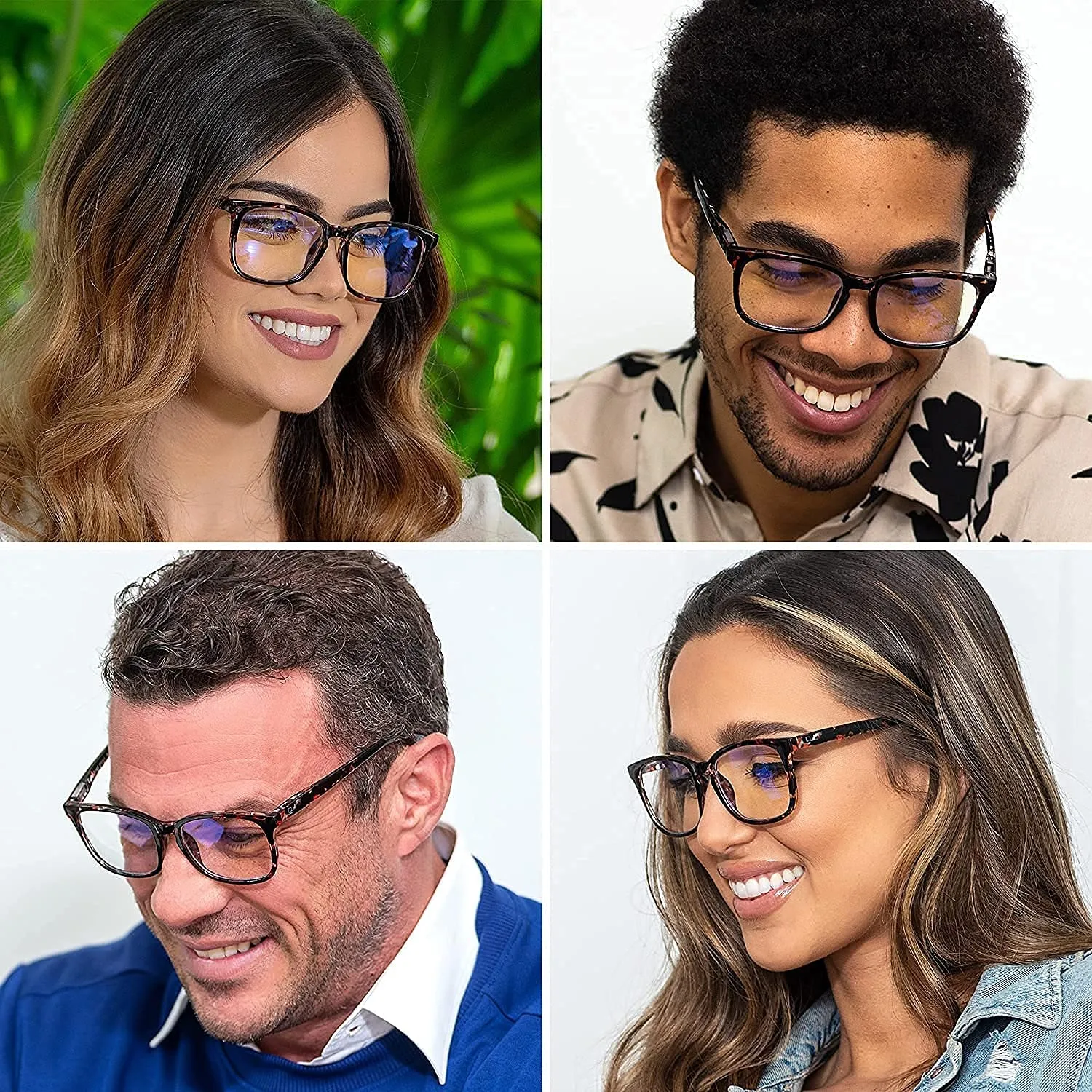 Blue-Light-Blocking-Reading-Glasses-Rose-Tortoise-3-00-Magnification-Computer-Glasses