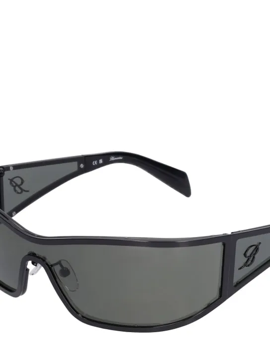 Blumarine   Slim mask acetate sunglasses 