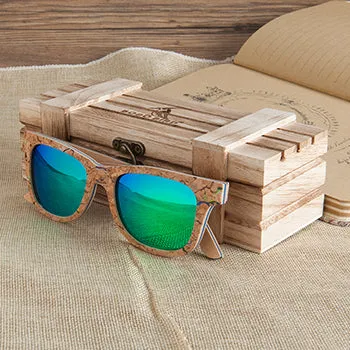 BOBO BIRD Brand Unique Wood Sunglasses Women Men Luxury Polarized Color Sun Glasses Retro with Memorial Gift for Drop Ship AG021