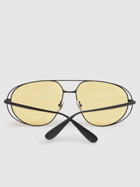 Bottega Veneta   BV1344S classic aviator metal sunglasses 