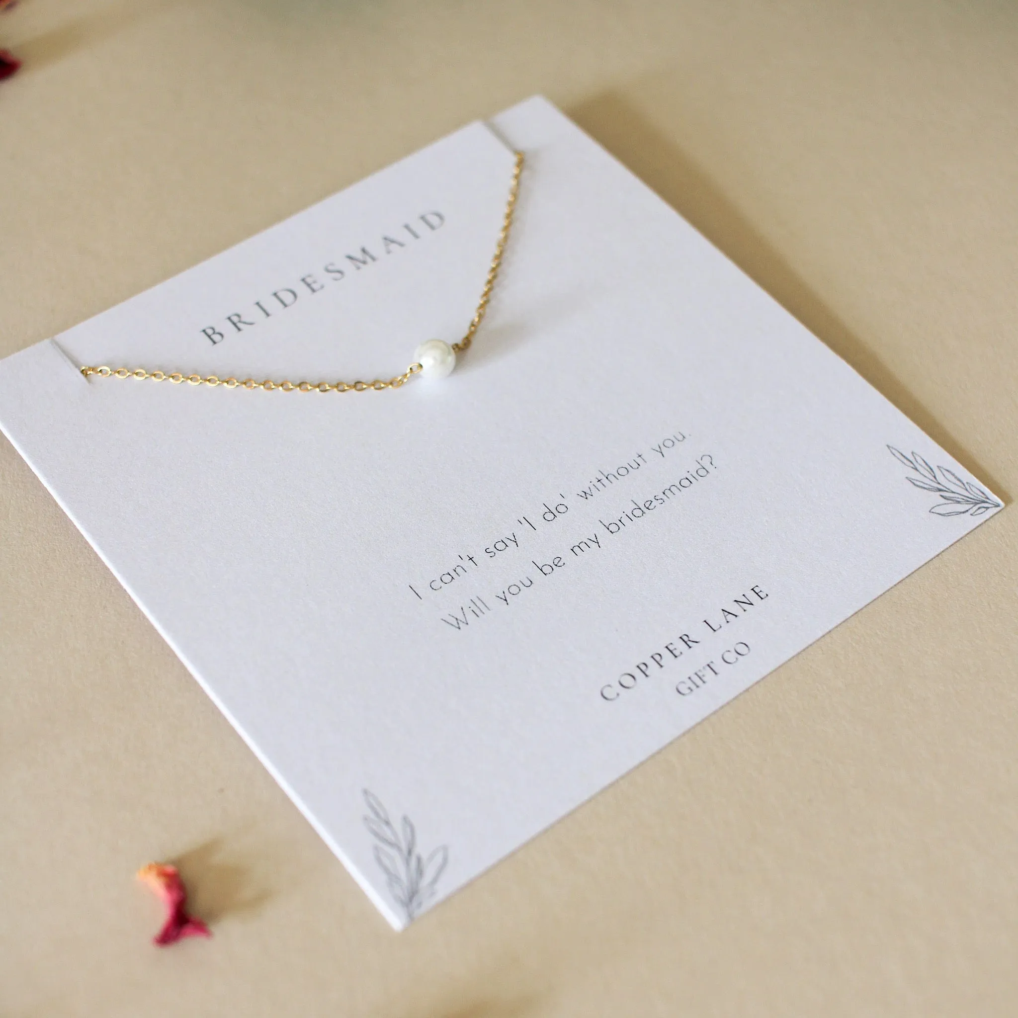 Bridesmaid Proposal