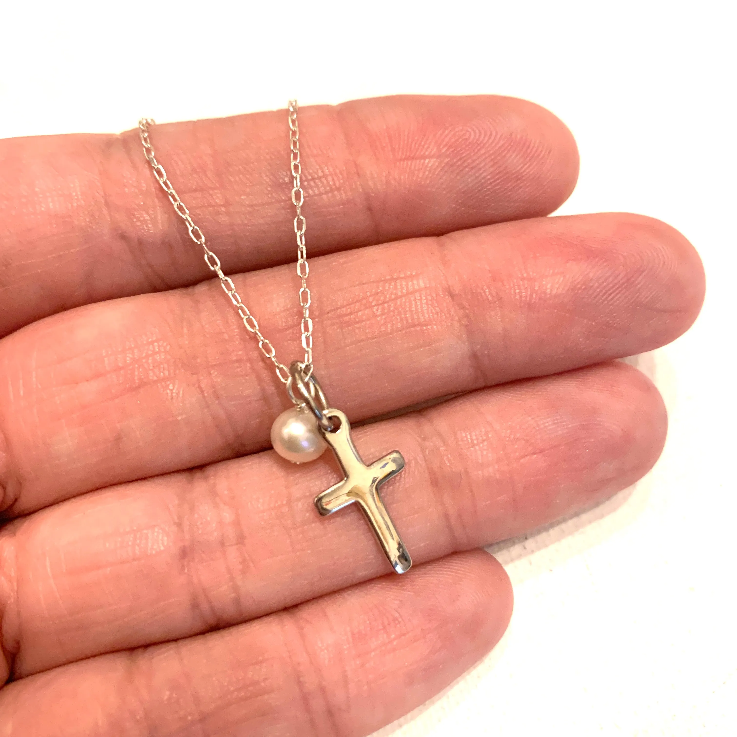 Child's Cross with 14" Chain