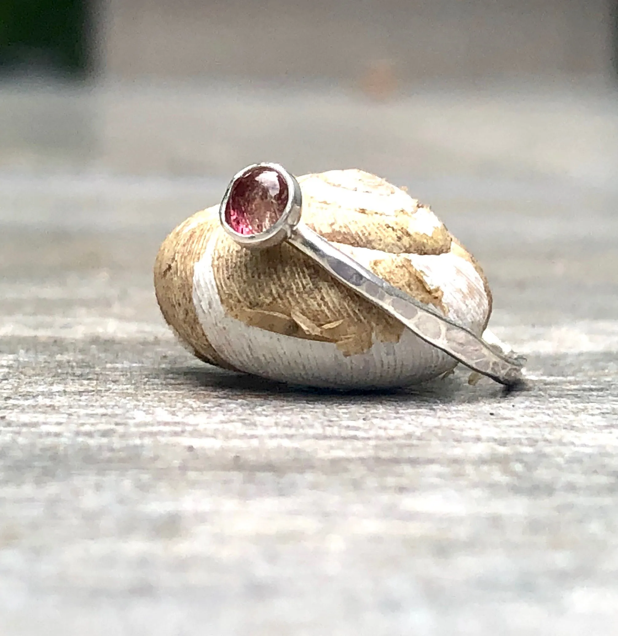 Chloe - Pink Tourmaline Ring