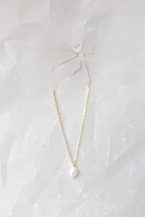 Crushes - Baby Pearl Necklace, Gold