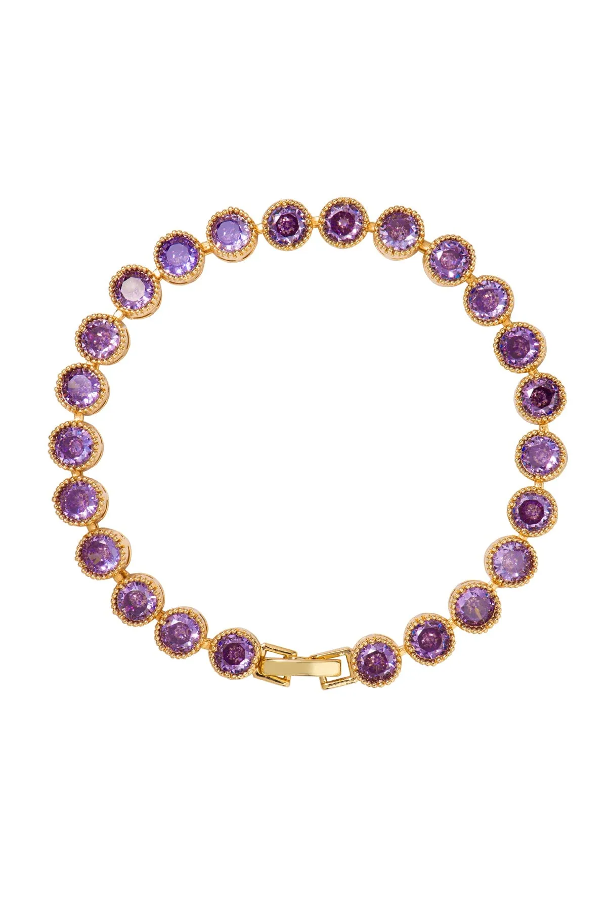 Danna Amethyst Tennis Bracelet