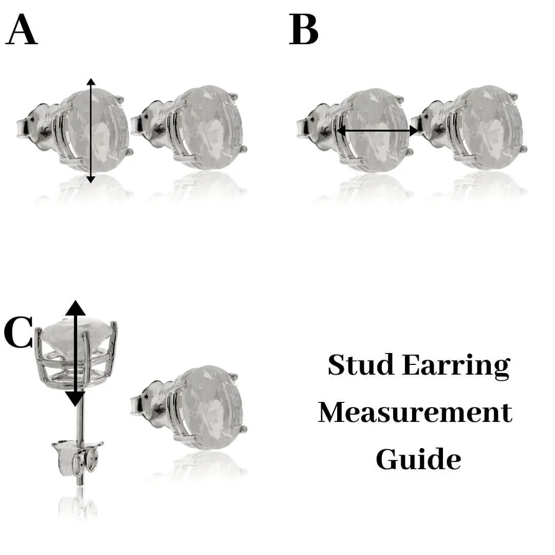 Diamond Silhouette, Huggie Style Earrings