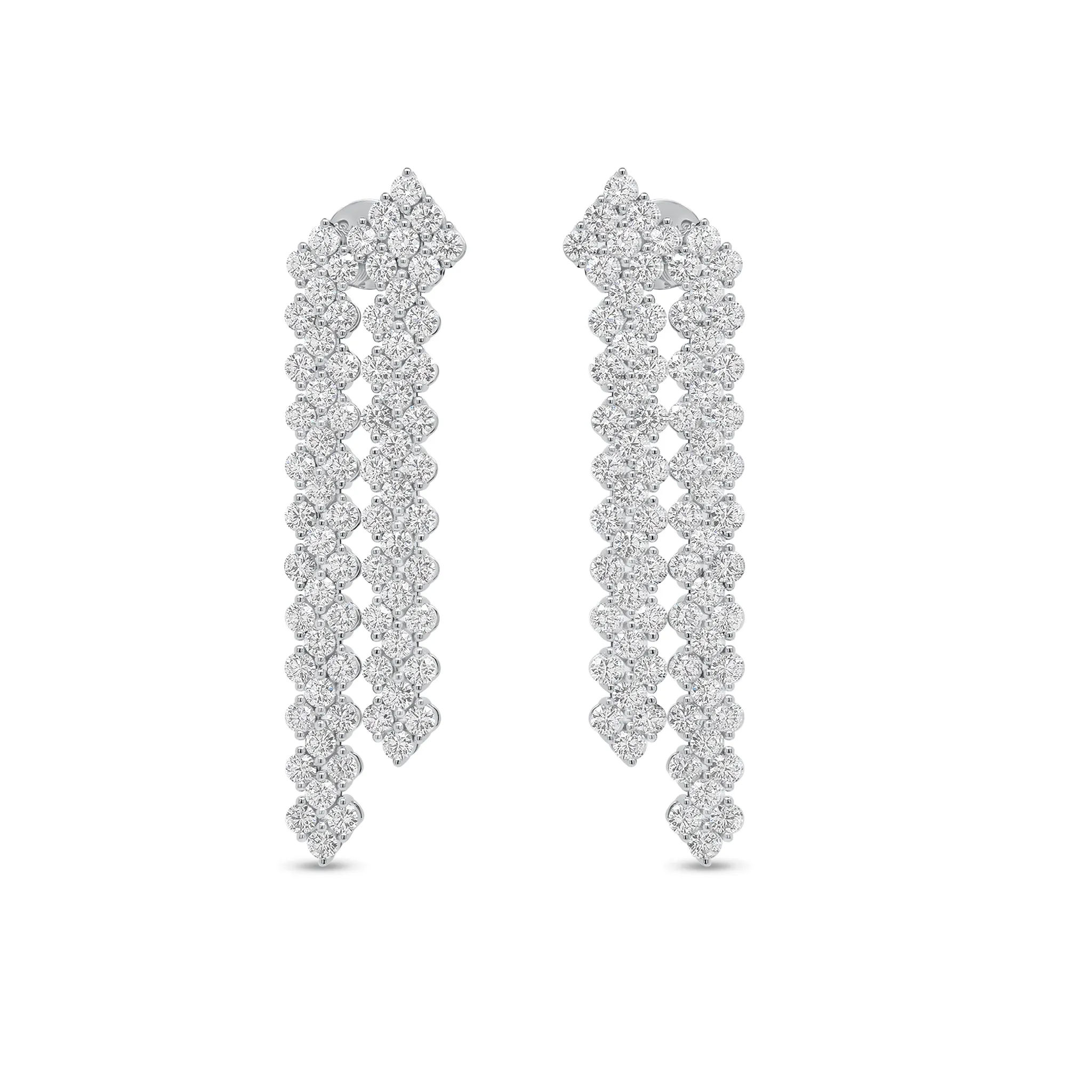 Diamond Waterfall Earrings