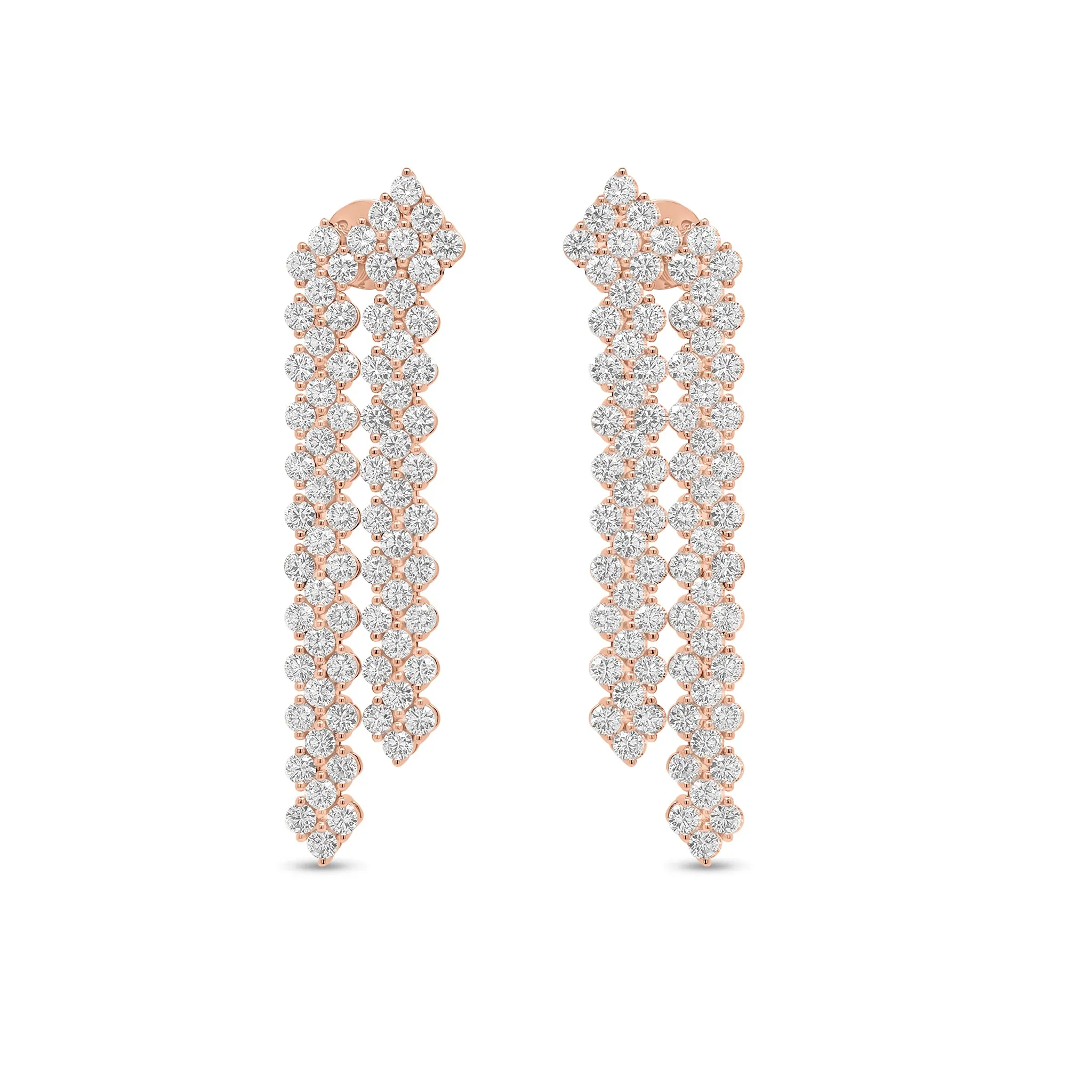 Diamond Waterfall Earrings