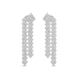 Diamond Waterfall Earrings