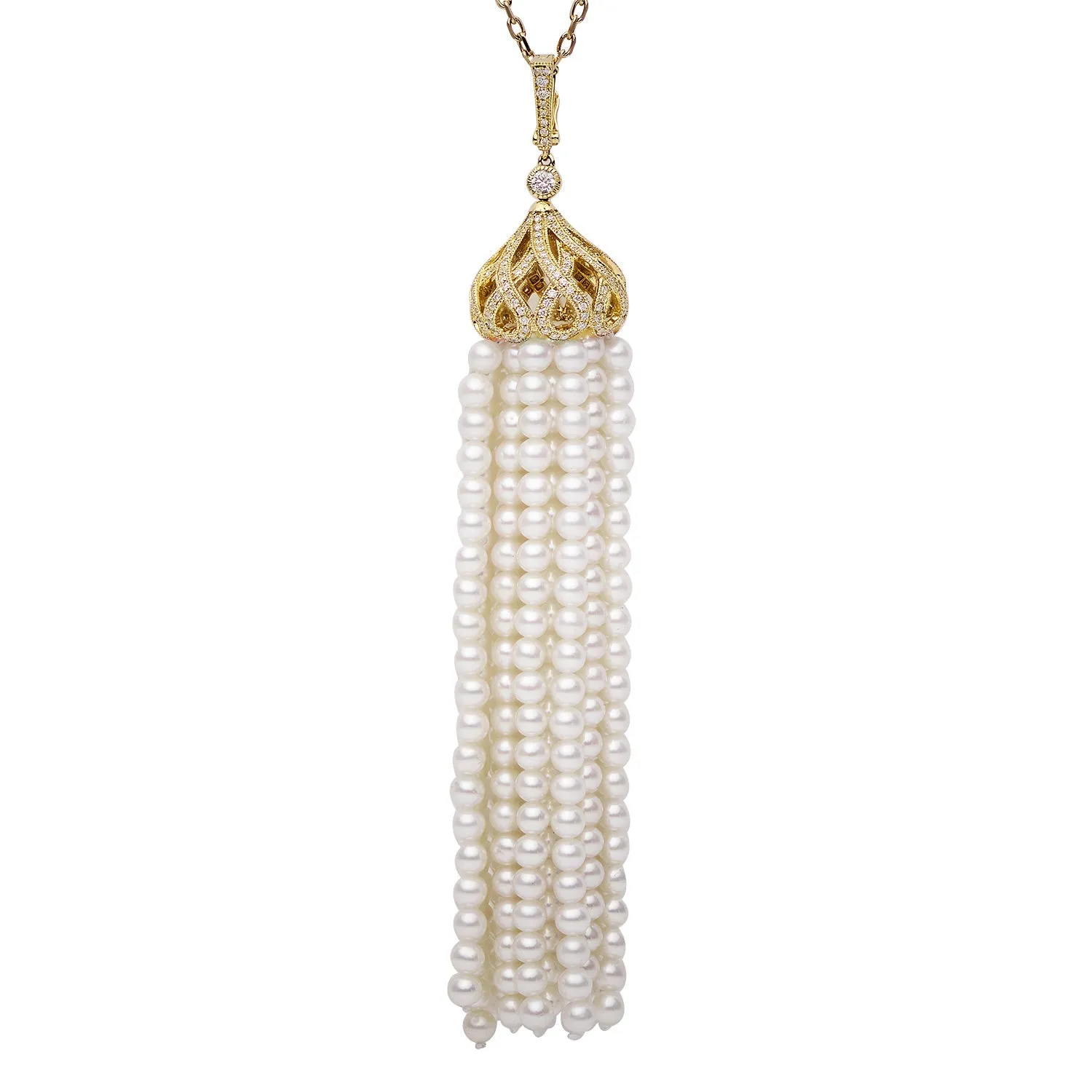 DSL Freshwater Pearl Tassel Necklace
