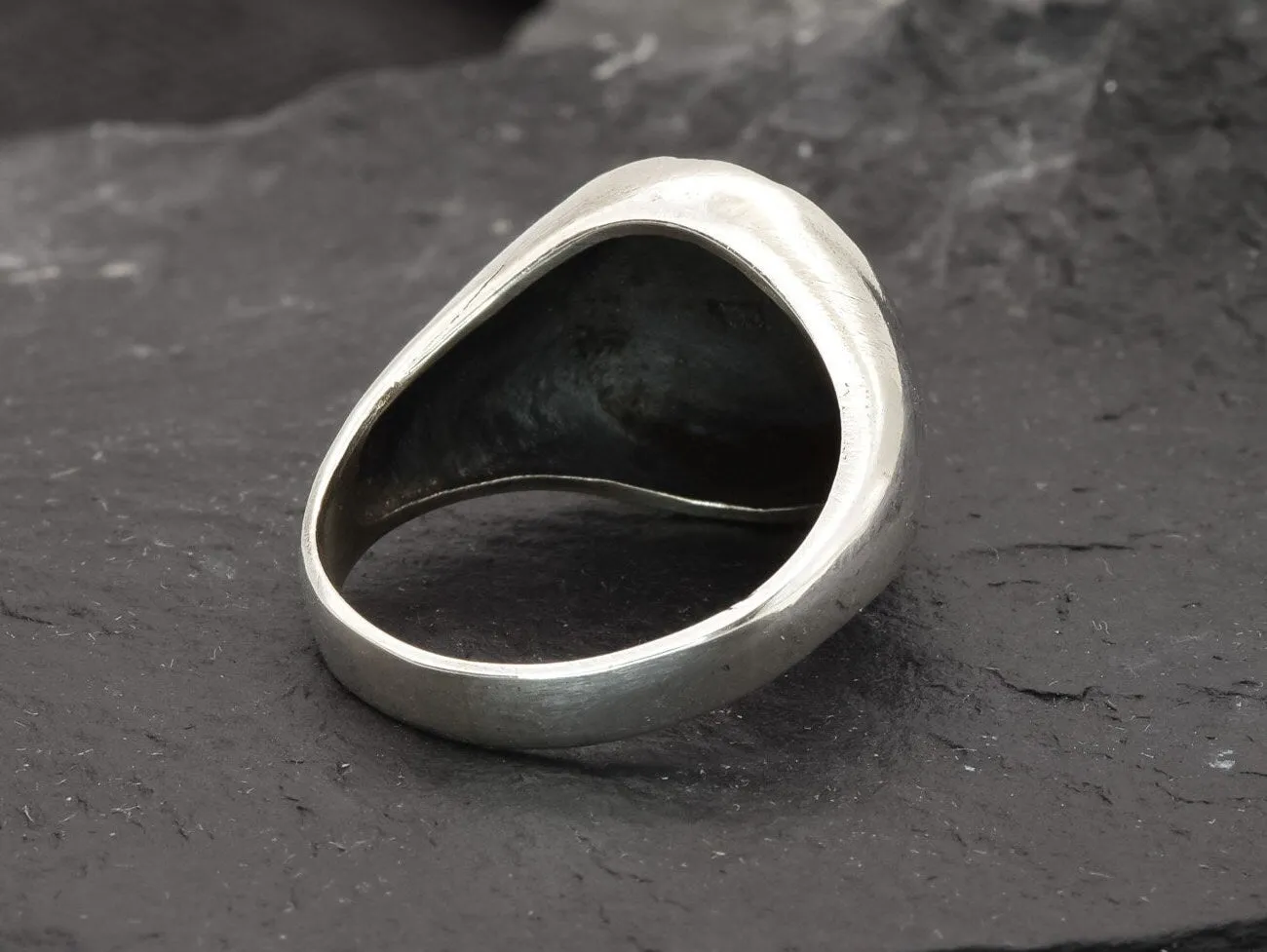 Egyptian Eye Ring - Silver Egyptian Ring, Ancient Silver Ring