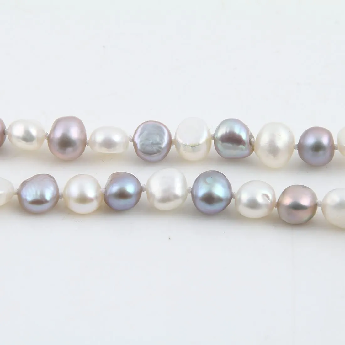 Elegant 8mm Natural Freshwater Pearl Necklace For Women