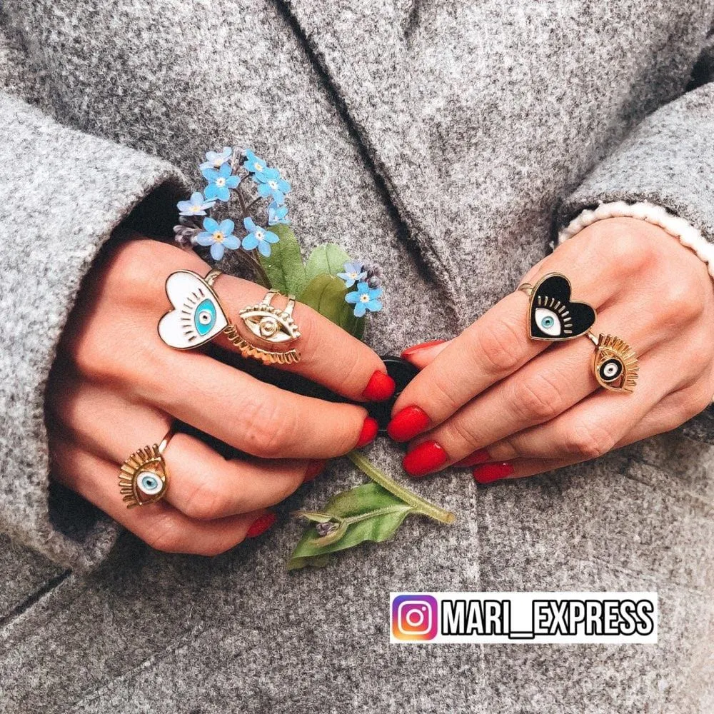 Evil Eye Lucky Protection Ring
