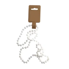 Faux Pearl Bead Necklace