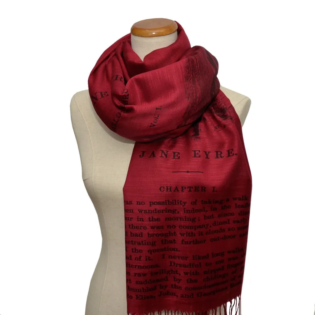 Jane Eyre by Charlotte Brontë Scarf/Shawl/Wrap