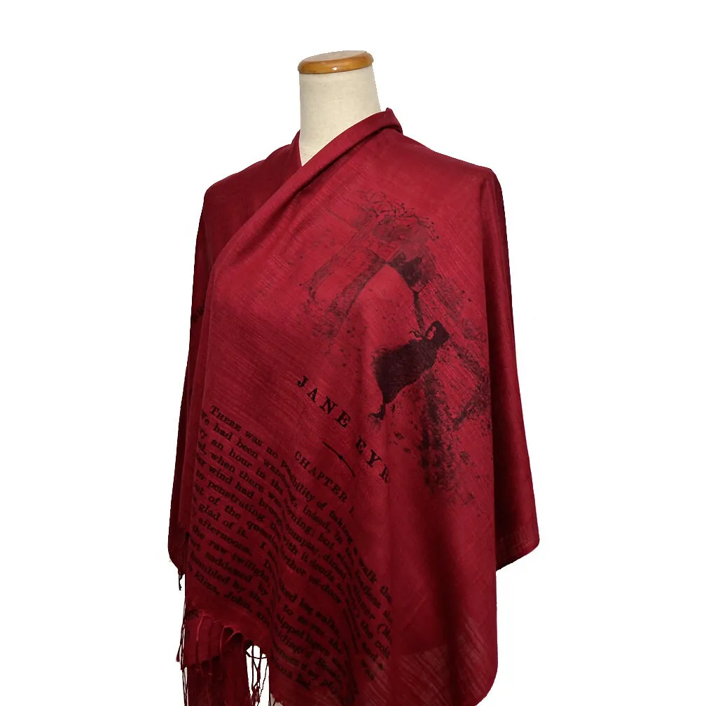 Jane Eyre by Charlotte Brontë Scarf/Shawl/Wrap