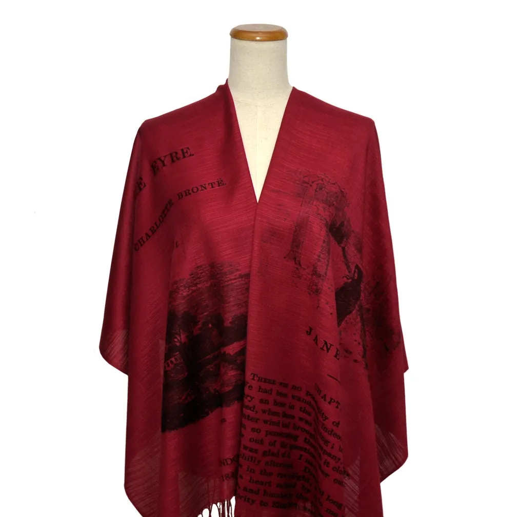 Jane Eyre by Charlotte Brontë Scarf/Shawl/Wrap