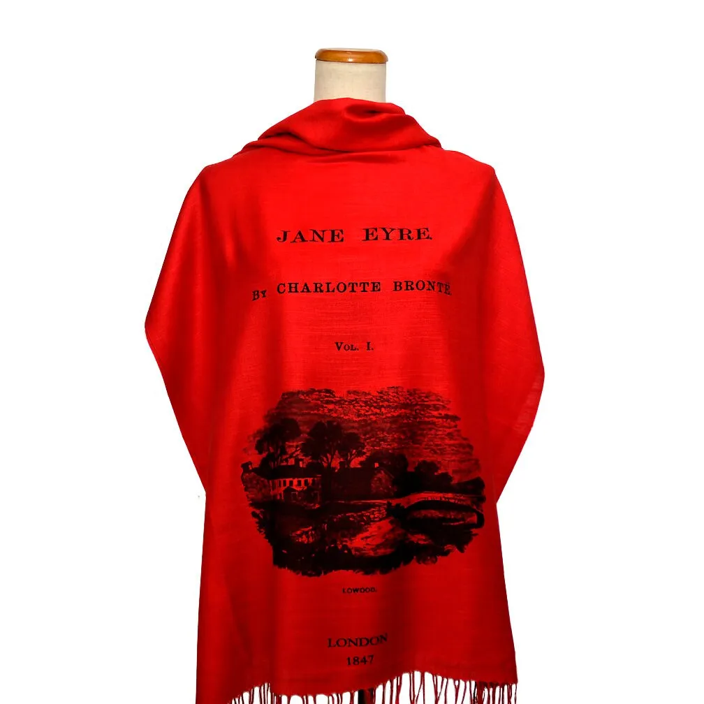 Jane Eyre by Charlotte Brontë Scarf/Shawl/Wrap