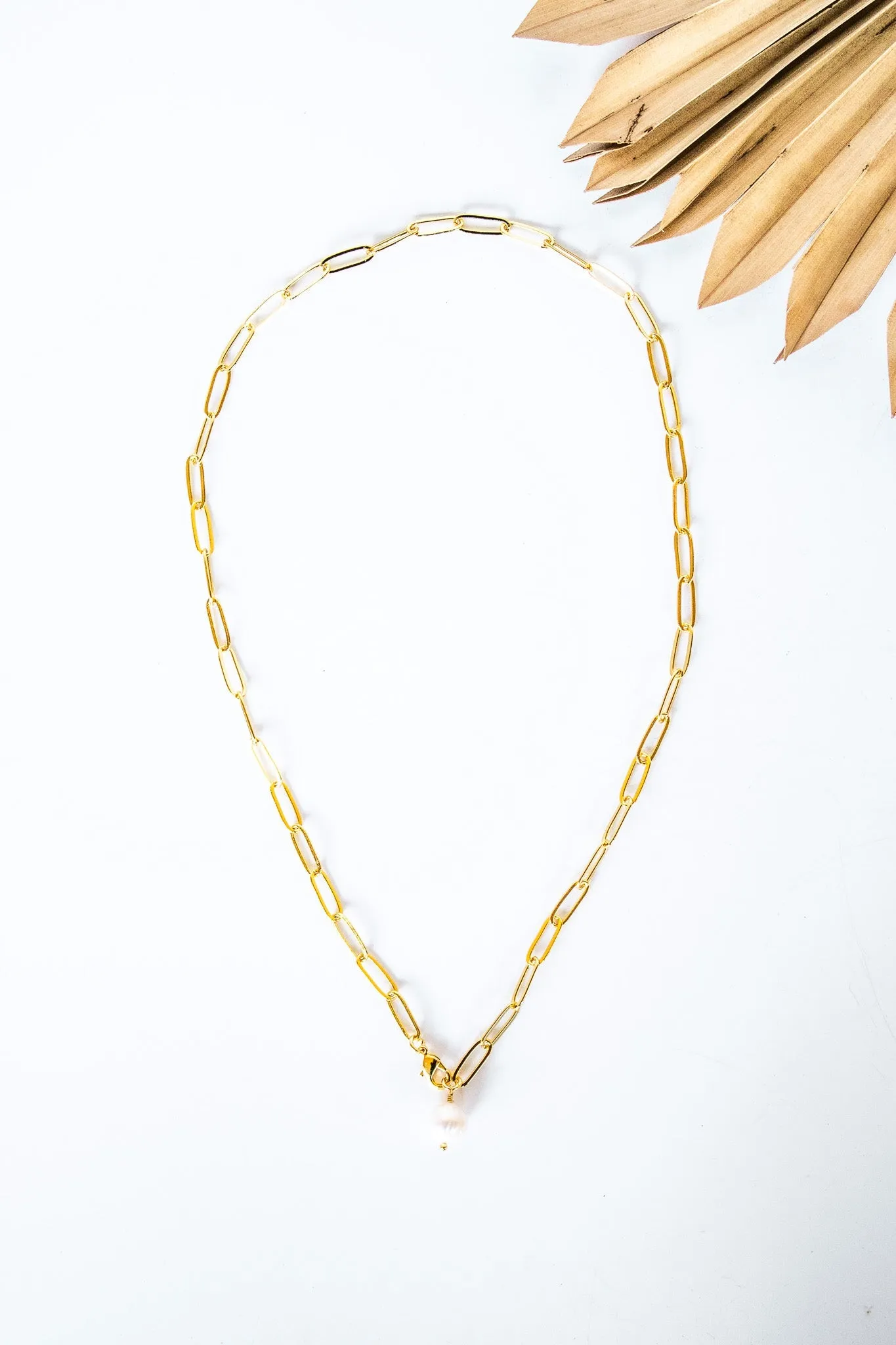 La Perla Link Lariat Necklace