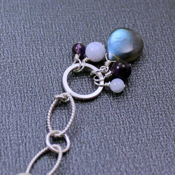 labradorite amethyst bracelet