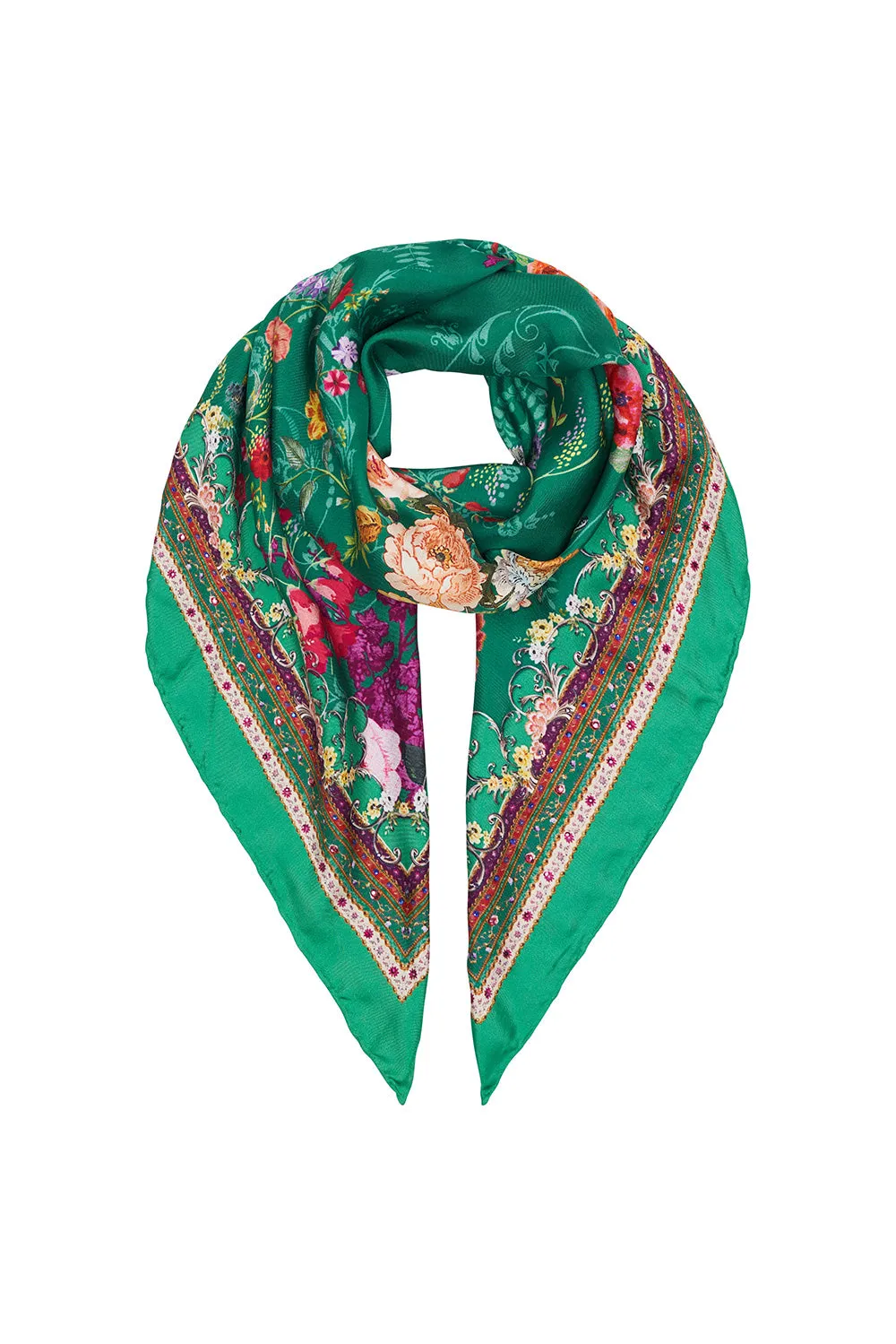 LARGE SQUARE SCARF DIARIES FROM A VILLA