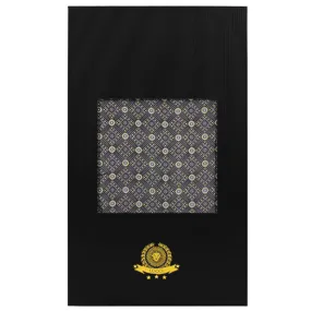 Mens Lucci 100% Silk & Faux Fur Scarf #48