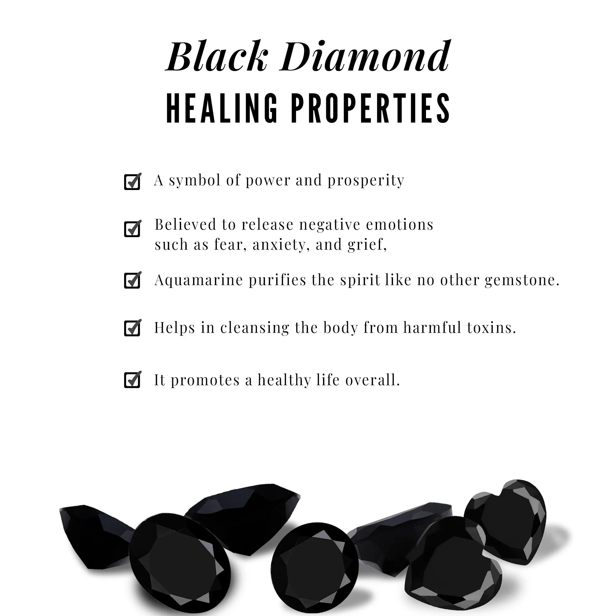 Minimal Black and White Diamond Engagement Ring
