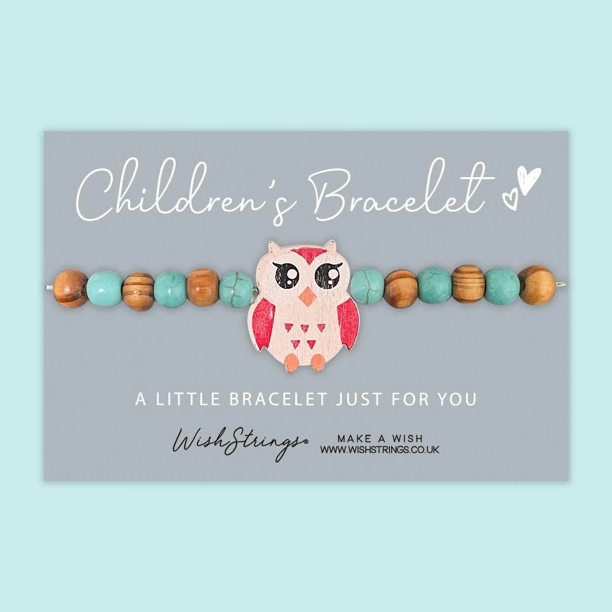 Owl - Children's Beaded Bracelet