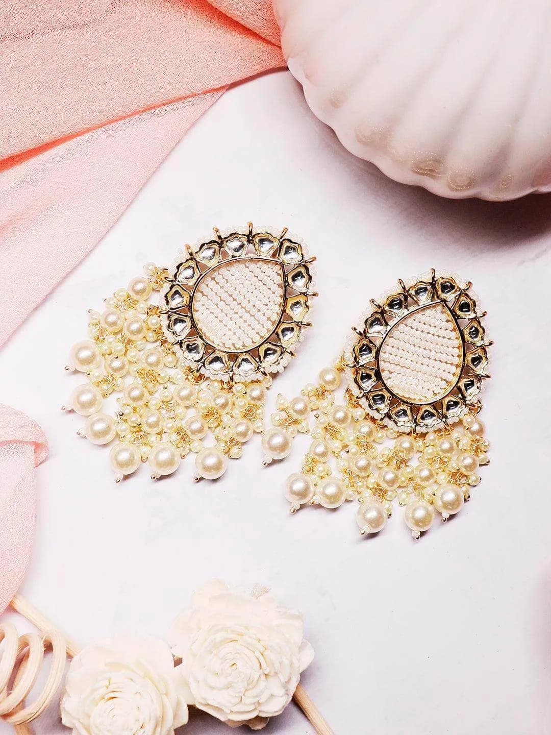 Pearl Drop Studs