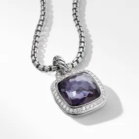 Pendant with Lavender Amethyst and Diamonds