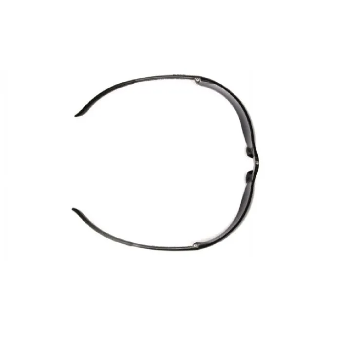 Pyramex Ztek S2520S Safety Glasses, Gray Lens and Frame, One Size, 1 Each