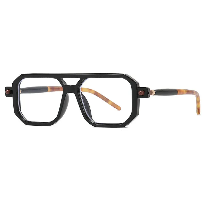 Retro Style Frame Glasses - Blue Light Filter | UV400