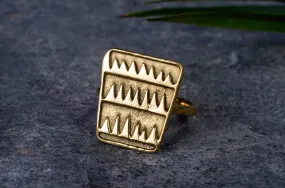 Ring ~ WILD WHISPER ~ Messing