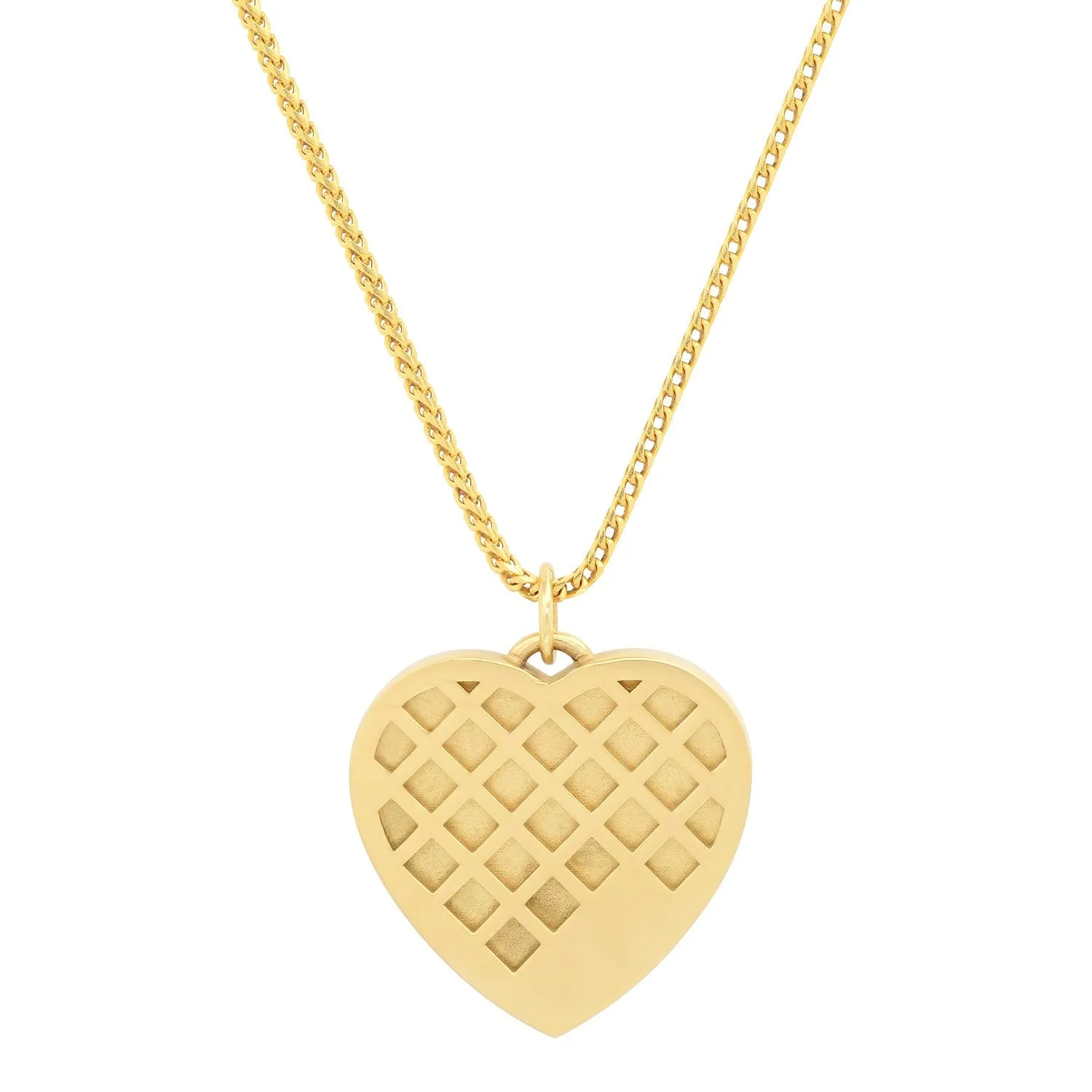 Rowdy Mini Pearl Heart Pendant