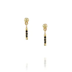 Shannon Earrings Black Diamonds