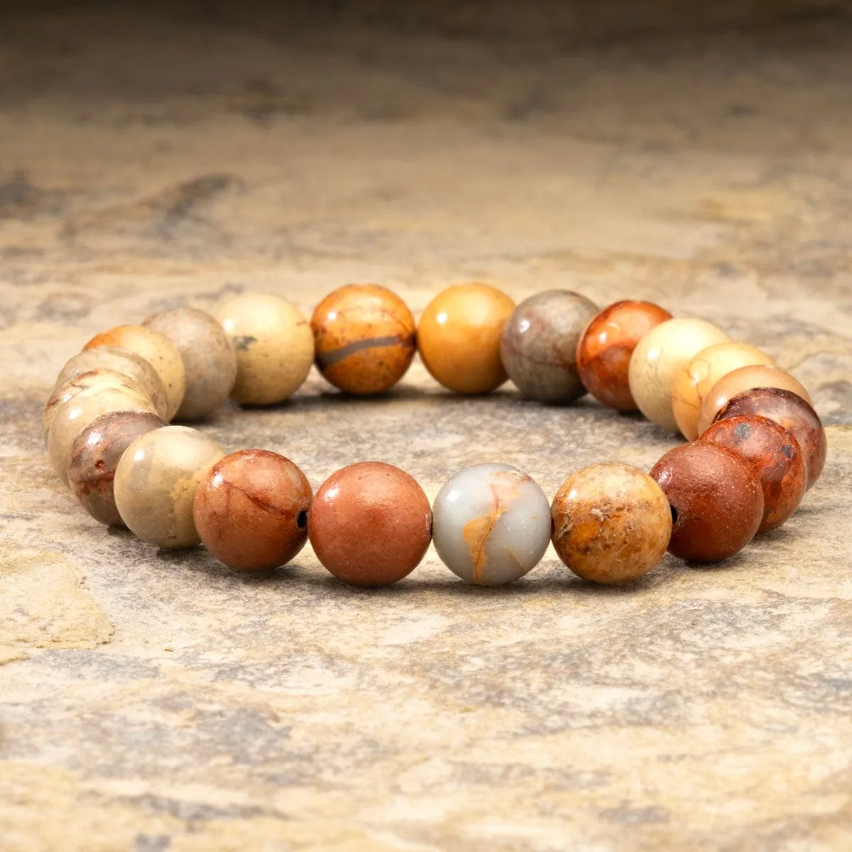 Stone Bead Bracelet