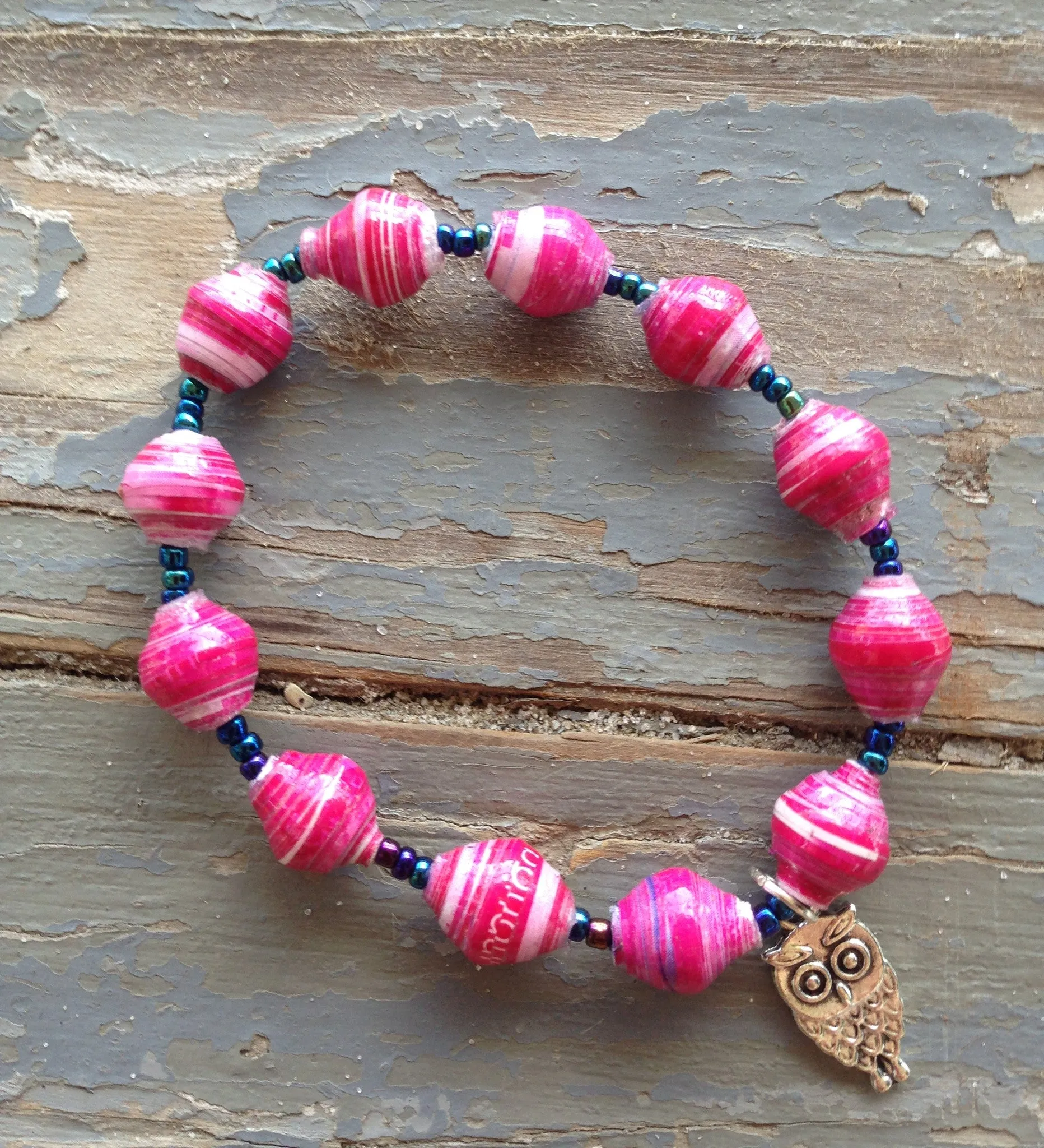Tamu Beaded Bangle Bracelet