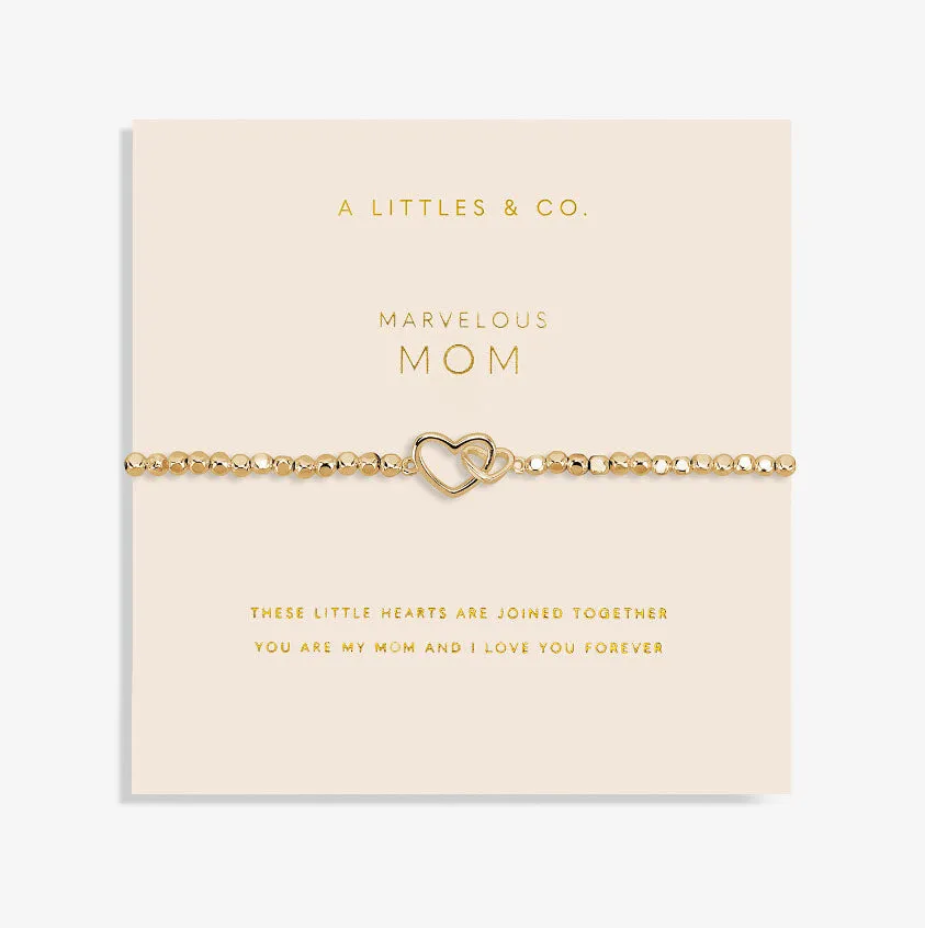 The Marvelous Mom Bracelet in Gold