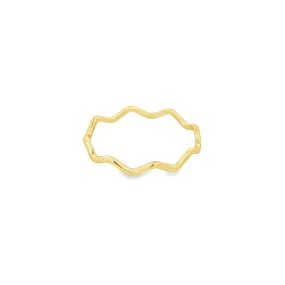 Thin Wavy Ring (D119)