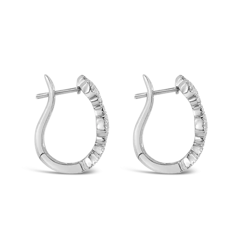 Triple Clover Diamond Earrings