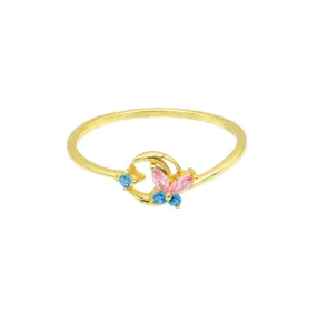 Twilight Butterfly Ring