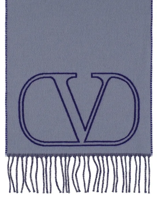 Valentino Garavani   VLogo signature wool scarf 